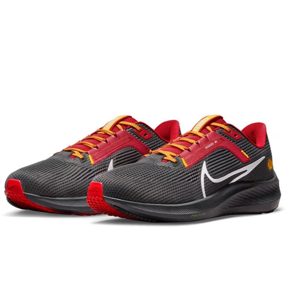 Kansas City Chiefs Red Nike Zoom Pegasus 40 Men’s Shoes Size 7